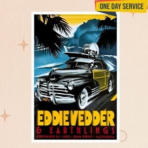 Eddie Vedder Live September 26 2025 Poster